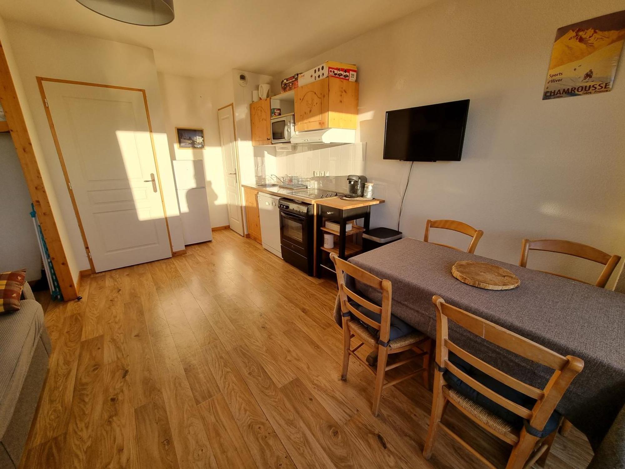 Appartement 4 Personnes 32M2 Au Pied Des Pistes- Wifi- Balcon Sud- Chamrousse 1650 Εξωτερικό φωτογραφία